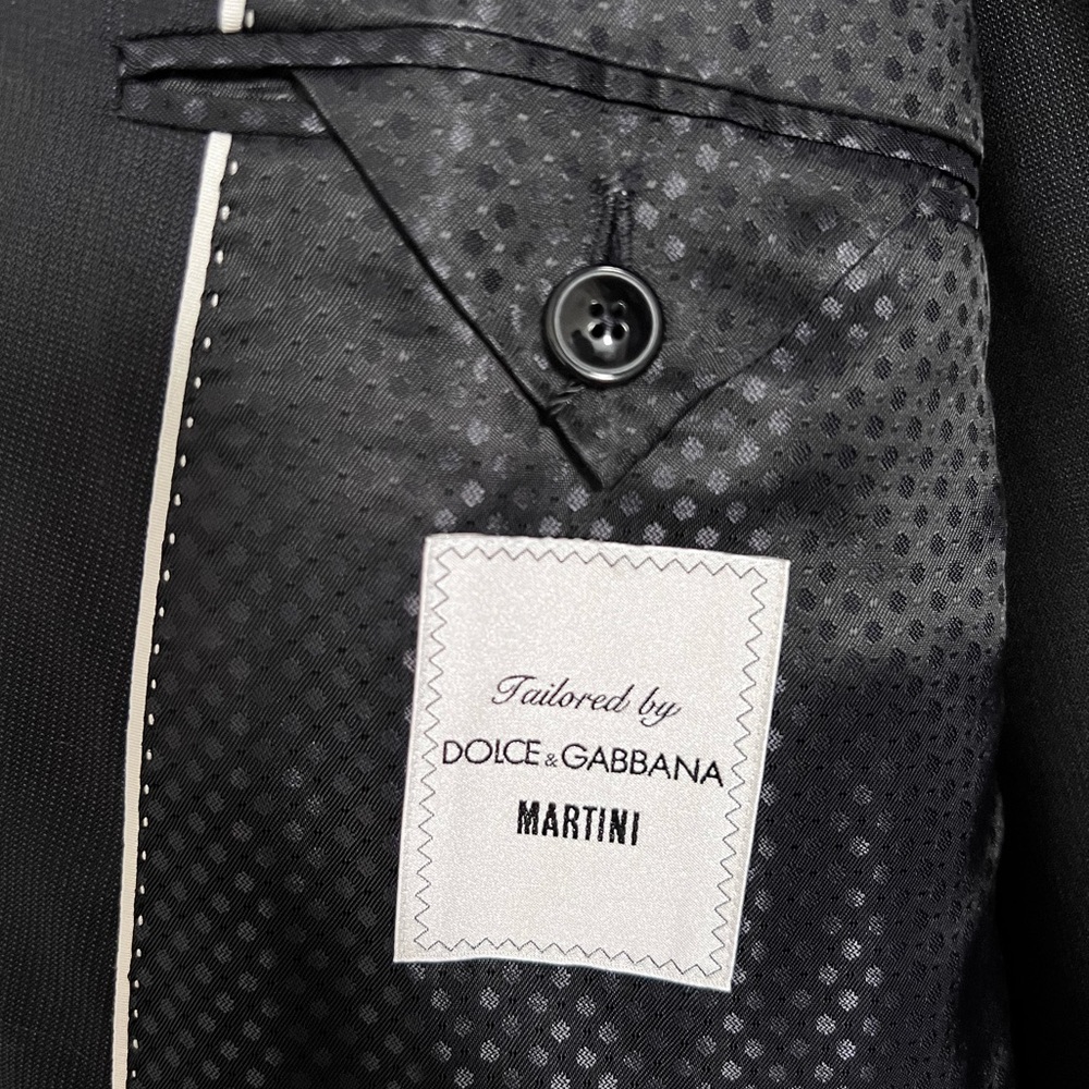 Dolce & Gabbana Dark Blue Double Breasted 3 Piece MARTINI Suit - Picture 6 of 6
